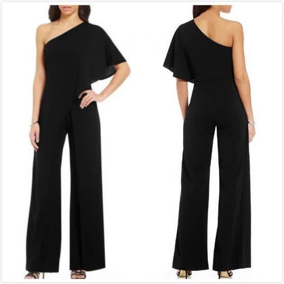 one shoulder rompers