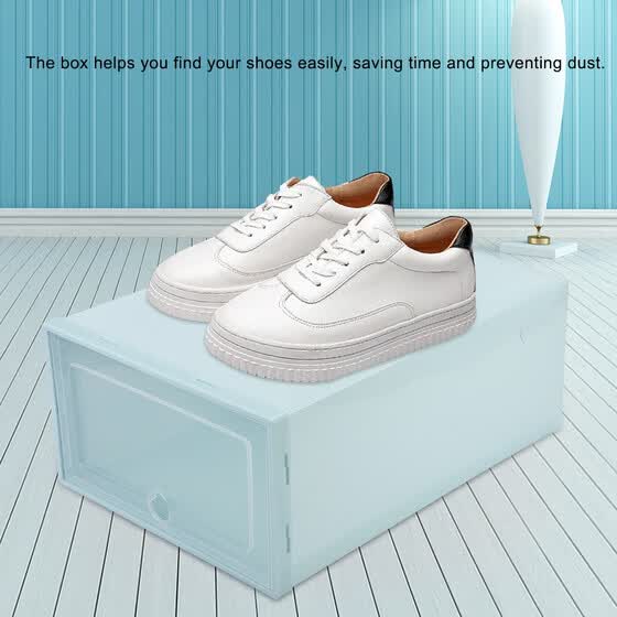 clear plastic sneakers