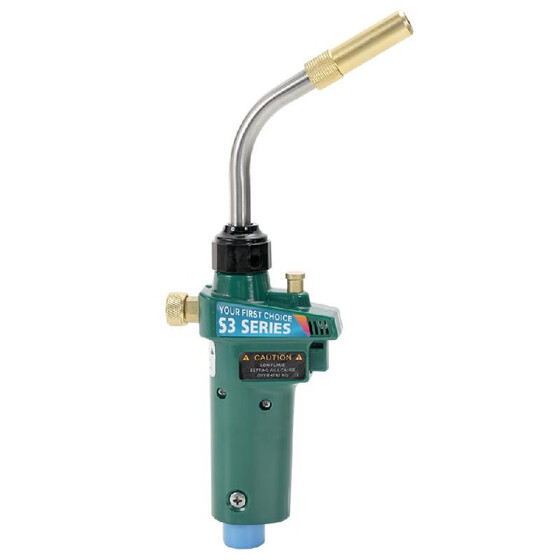 High Temp Propane Mapp Gas Self Ignition Torch Brazing handle Welding Plumb