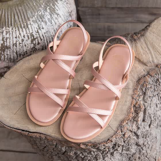 simple flat sandals