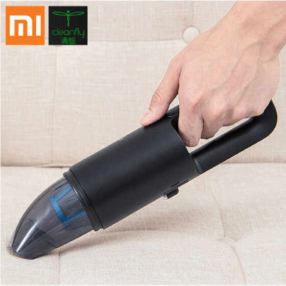 XIAOMI mijia Cleanfly car dust cleaner FVQ Portable Car Home Wireless Hand-Helded Vaccum Dust Cleaner Strong Suction Fast Charge