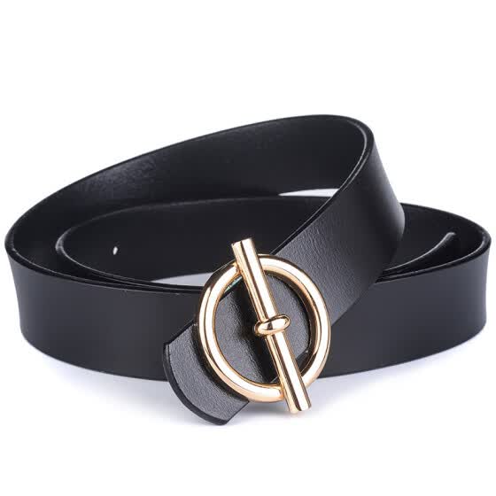 black leather belt online shopping