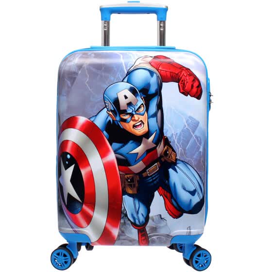 spiderman suitcase with light up wheels