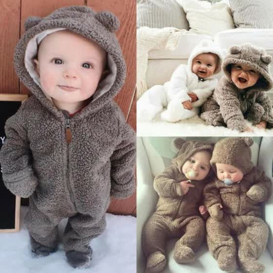 baby girl hooded onesie