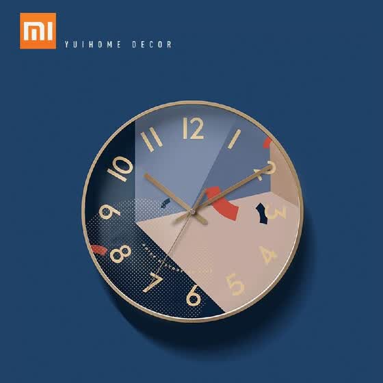 Xiaomi Mijia Yuihome Decor Wall Clock 30 5cm Mirror Glass Xiaomi Mijia Yuihome Decor Wall Clock