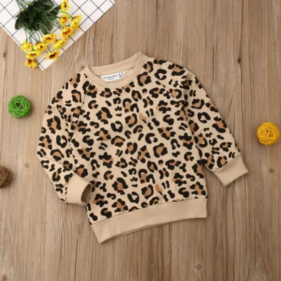 baby leopard sweater