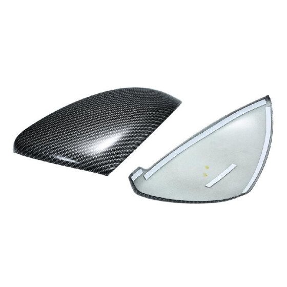 Shop Rearview Mirror Trim Cover Cap Carbon Fiber Style