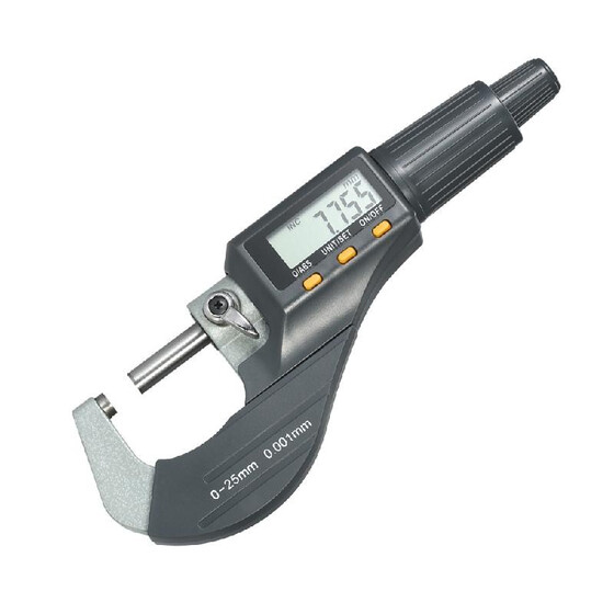 Mini Electronic Digital display Thickness Gauge Caliper Micrometer 0-25mm