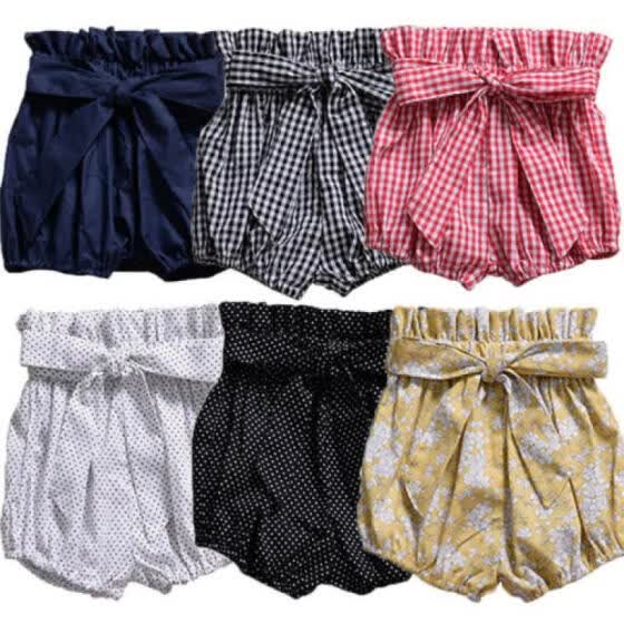 baby girl bloomer shorts