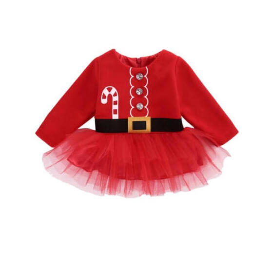 santa baby girl outfit