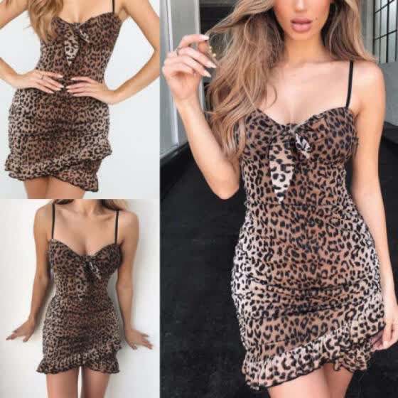 leopard dresses online