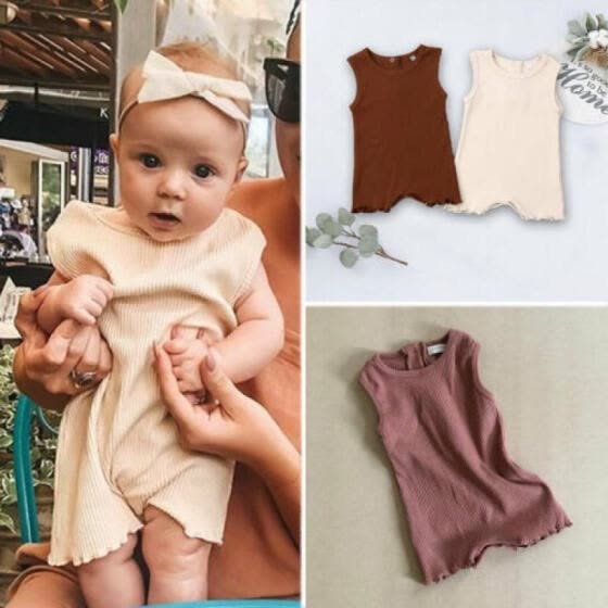 Shop Uk Infant Baby Boy Kids Romper Jumpsuit Knitting Pit