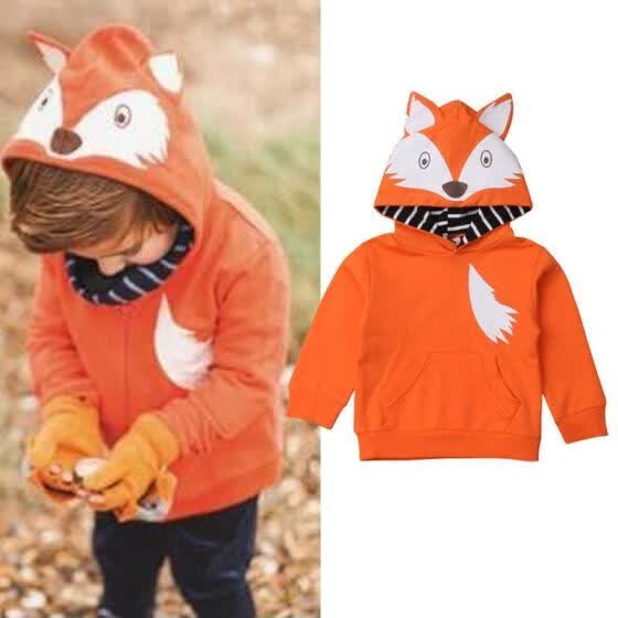 fox kids hoodie