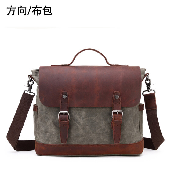 Jaald convertible leather 15.6 laptop bag backpack messenger bag satchel briefcase Jaald Store 2V-CMHY-AV4O