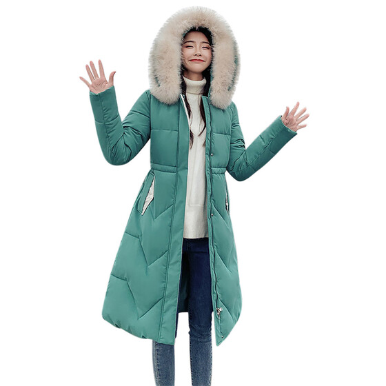 Fashion Women Casual Solid Thicker Winter Warm Slim Down Jacket Coat Overcoat