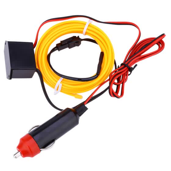 5m Neon El Wire Glow String Light Rope Car Interior String Light Rope Car Interior