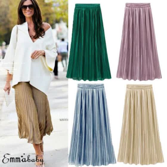 ladies long midi