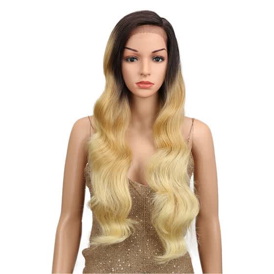 Shop Noble Ombre Wig Body Wave Side Part Lace Front 150 Density 28