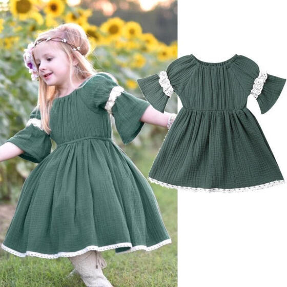 little girl cotton summer dresses