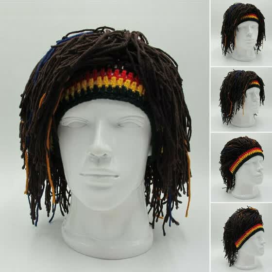 reggae hat with dreadlocks
