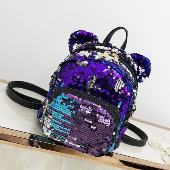 girls sequin mini backpack