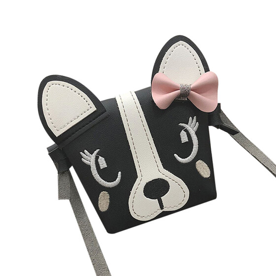 Kids Girls PU Leather Bowknot Crossbody Messenger Bag Wallet Purse Handbag New