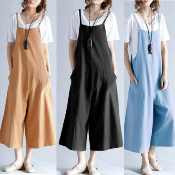 wide leg loose jumpsuit