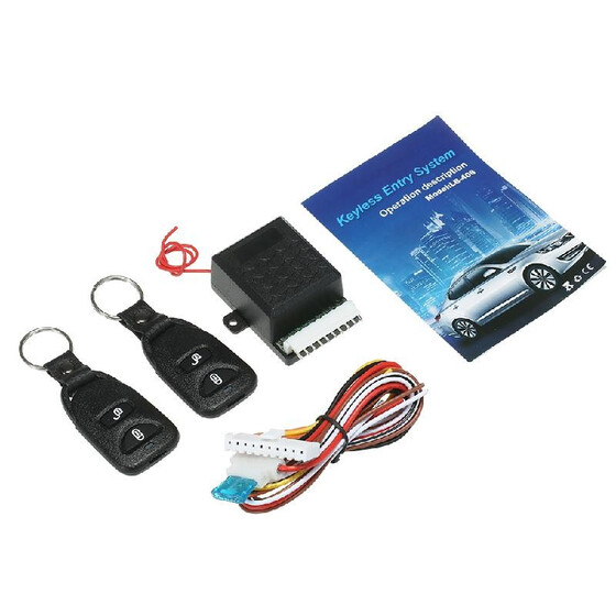 Car Keyless Entry System-Universal Car Door Lock Keyless Entry System Central Locking Remote Control Kit