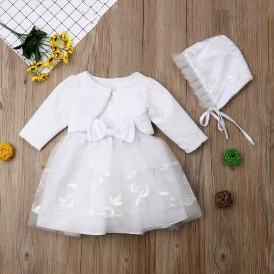 white party dress for baby girl