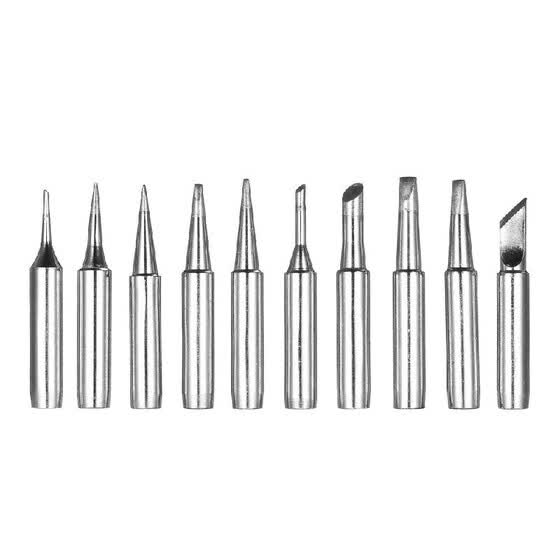 Shop 10pcs Soldering Iron Tips Replacement Solder Tip Lead Free Screwdriver Iron Tip 900m T B For Hakko 936 907 Soldering Rework Statio Online From Best Other Hardware On Jd Com Global Site Joybuy Com