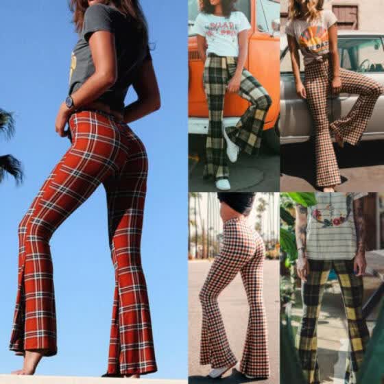 plaid pants womens australia
