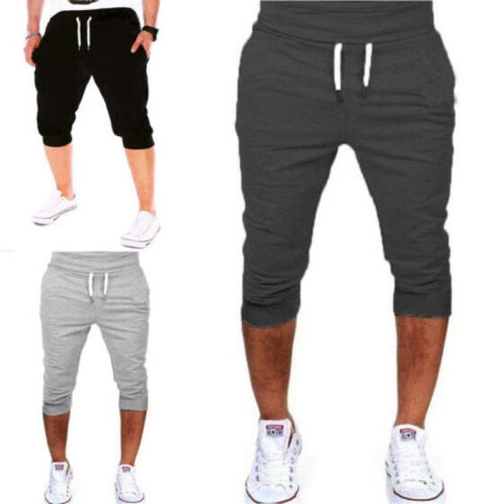 Mens Running Sports Sweatpants Tracksuit Bottoms Jogger Dance Gym Pants Trousers