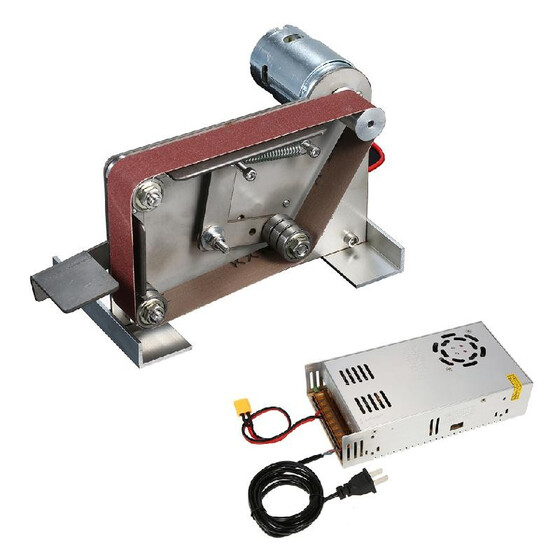 Small DIY Polishing Machine Multifunctional Grinder Mini Electric Belt Sander