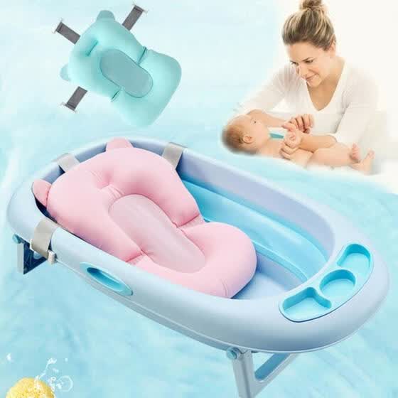Shop Baby Bath Pillow Padding Soft Infant Lounger Cushion For Tub