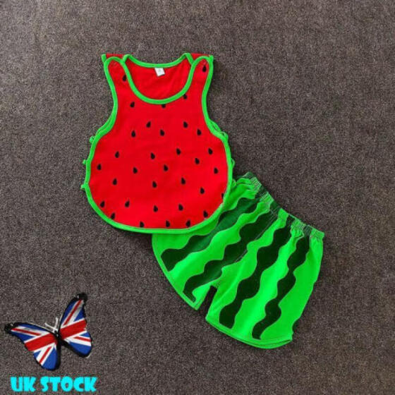 baby boy watermelon outfit