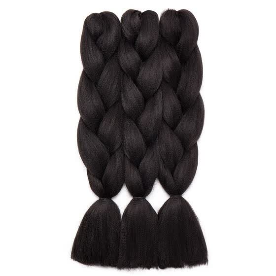Shop 3 Packs Braiding Hair Ombre For Crochet Hair Weave With