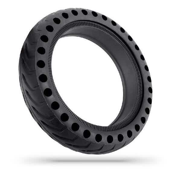 For Xiaomi Mijia M365 Scooter Skateboard Tyre Solid Hole Tires Shock Absorber