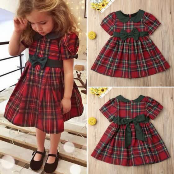 tartan babywear