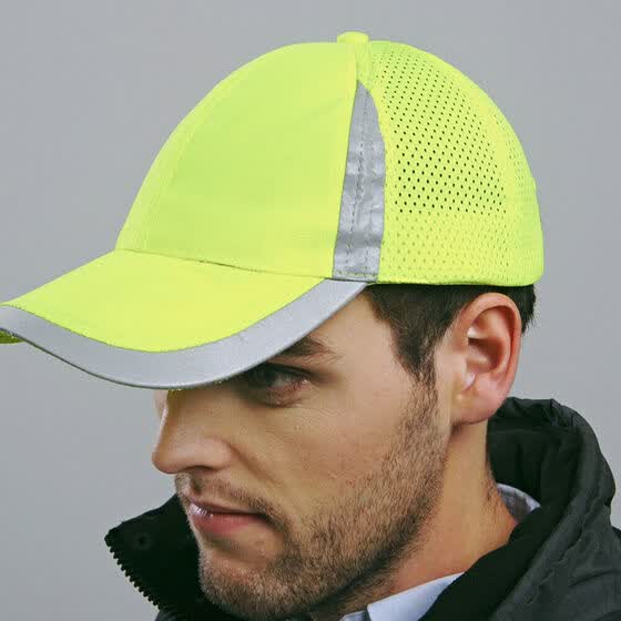 hi vis running hat