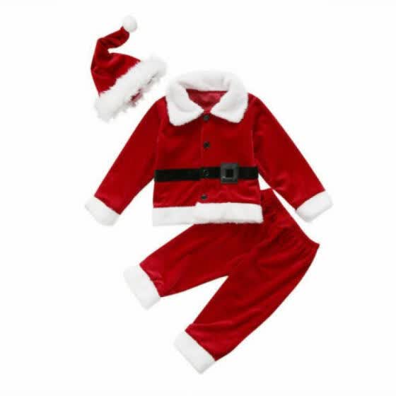 santa claus costume for baby boy