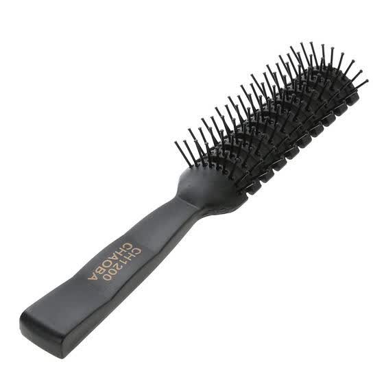 Shop Pro Anti Static Hair Comb Brush Ribs Hairbrush Salon Hair