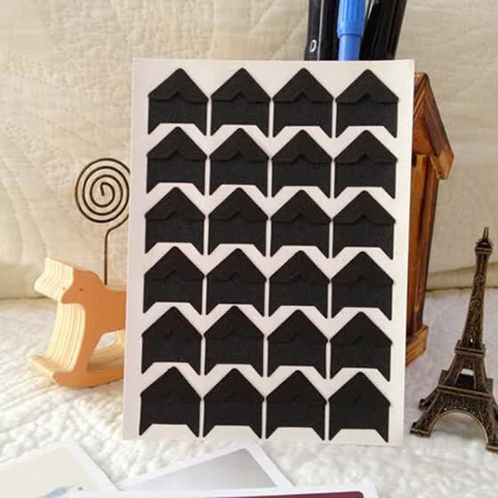 Shop Follure Diy Vintage Corner Kraft Paper Stickers Photo