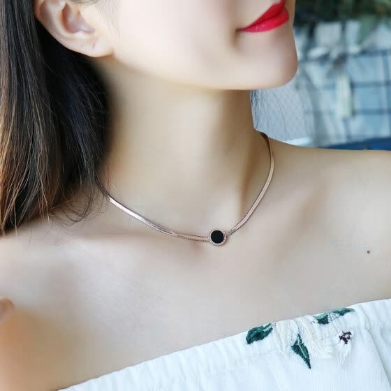 simple short necklaces