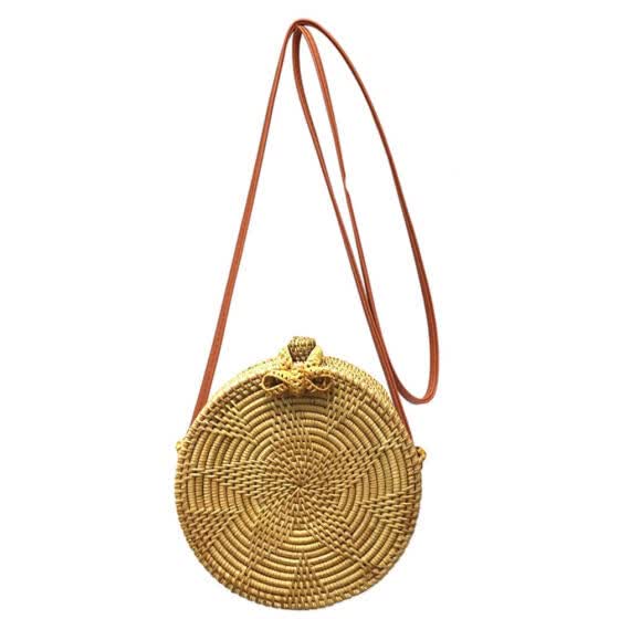 circle beach bag