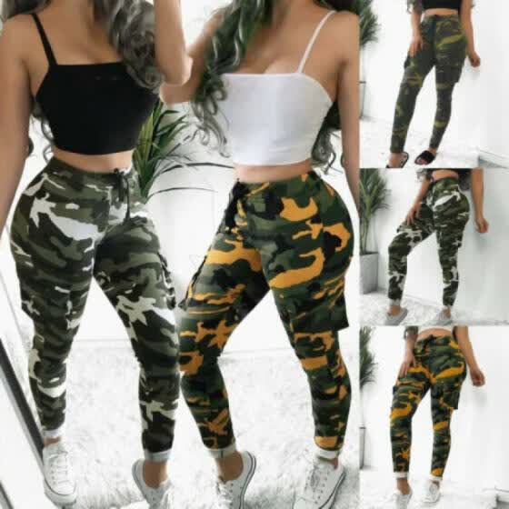plus size army fatigue cargo pants