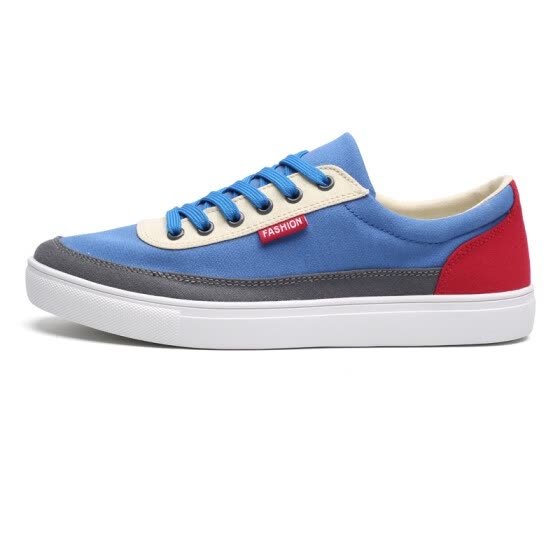 blue canvas shoes online