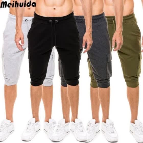 Men/'s Sport Tights Pants Gym Bodybuilding Dance Fitness Jogging Training Workout