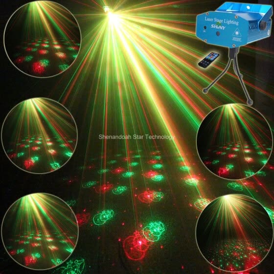 christmas laser light show