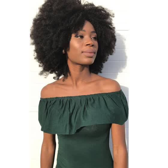 Shop Dolago 4b 4c Afro Kinky Curly Clip In Human Hair Extensions