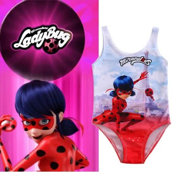 ladybug swimming costume